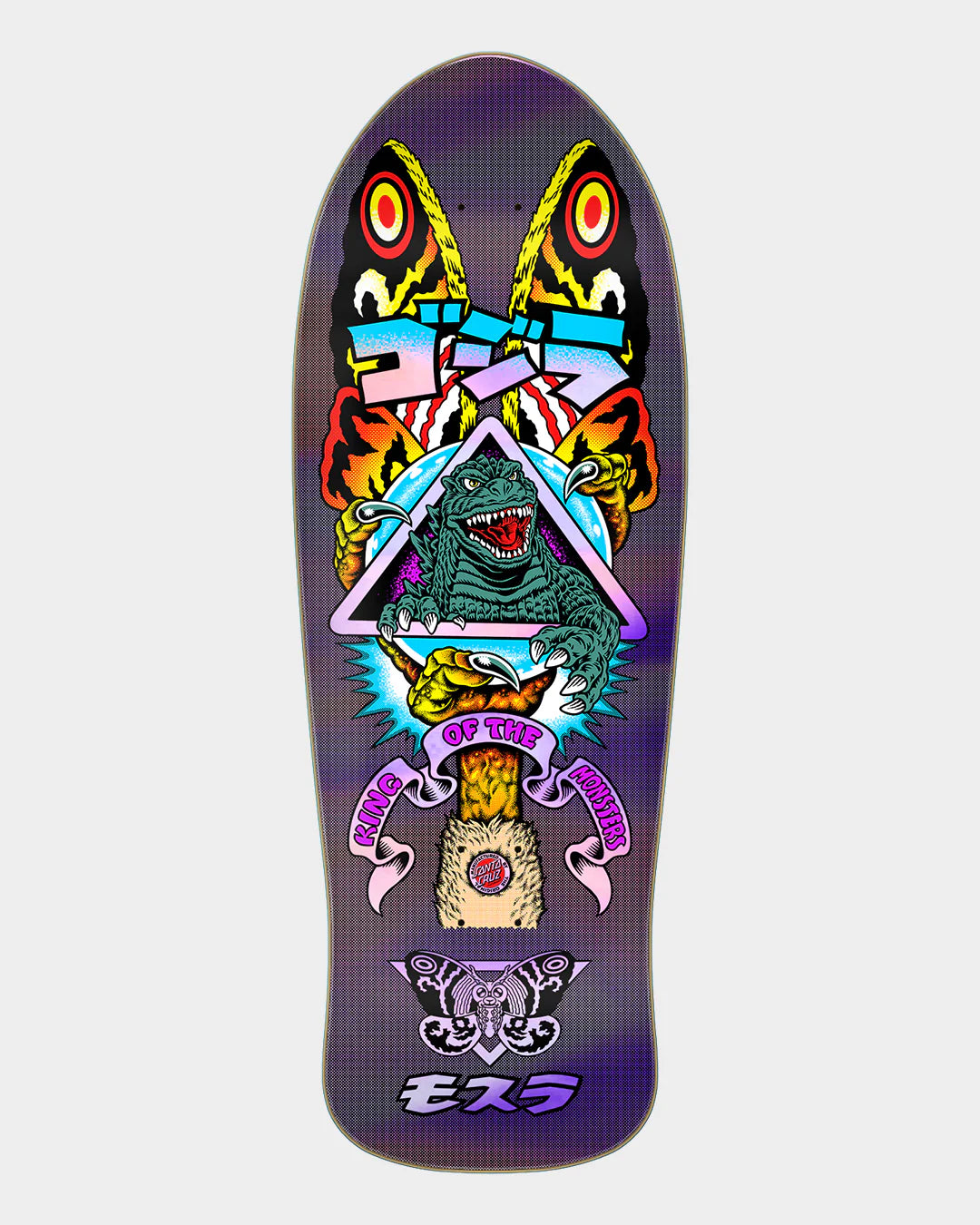 Godzilla Mothra Natas 10.538in X 30.14in Santa Cruz Deck