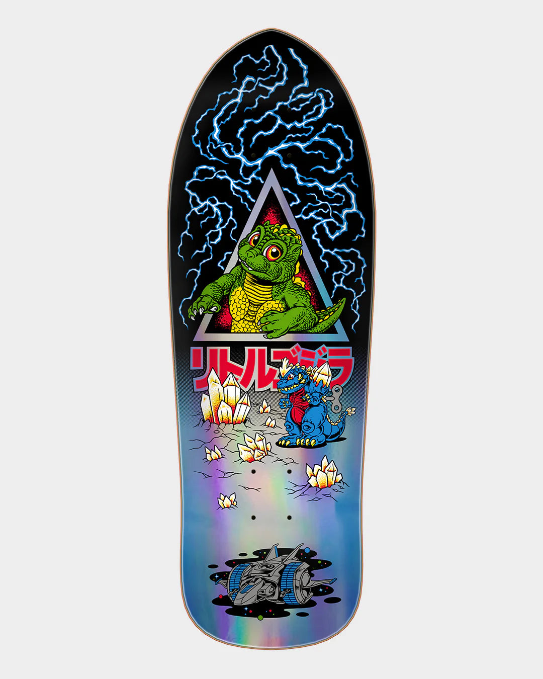 Godzilla Jr. Natas 9.89in X 29.82in Santa Cruz Deck