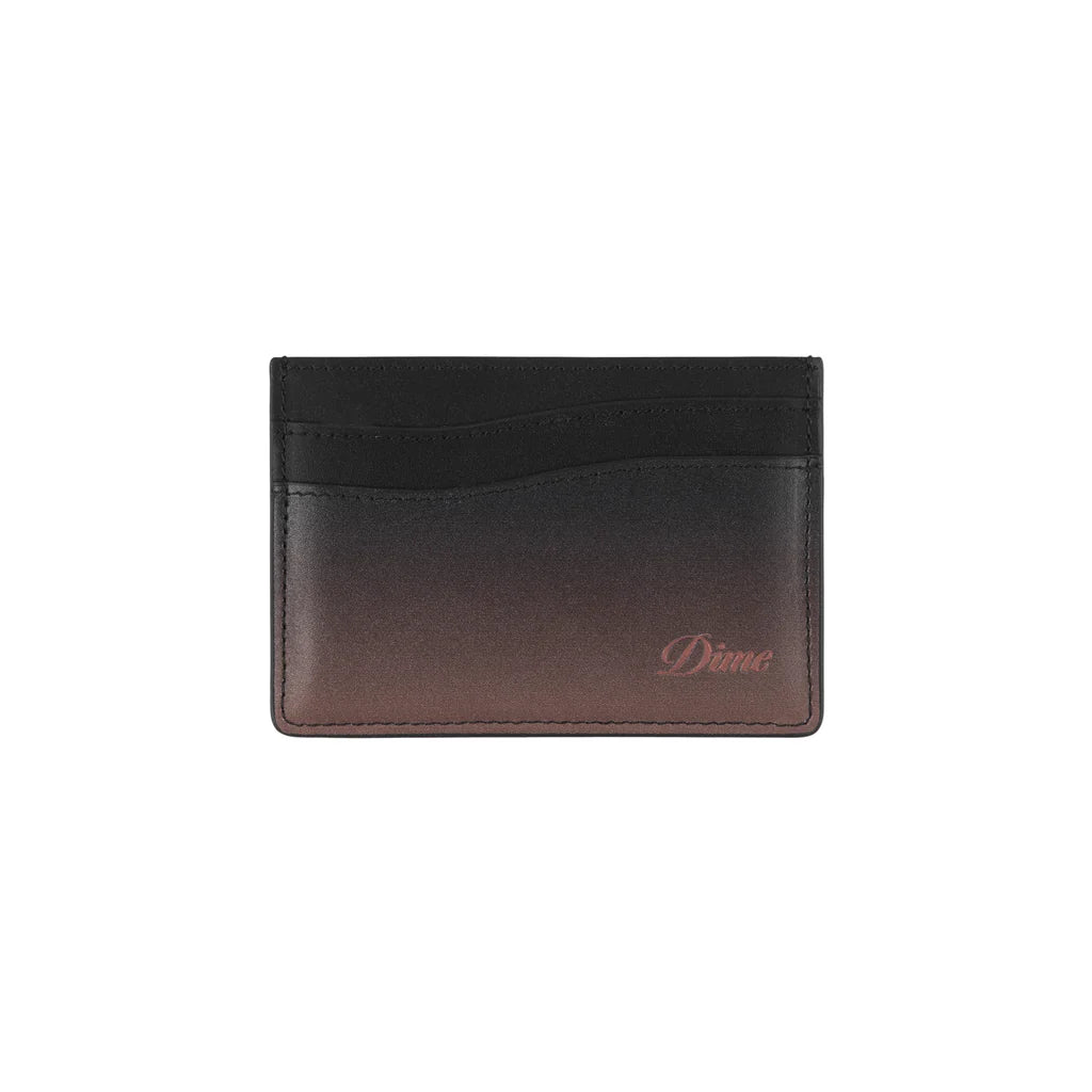 Dime Cursive Gradient Cardholder - (Copper)