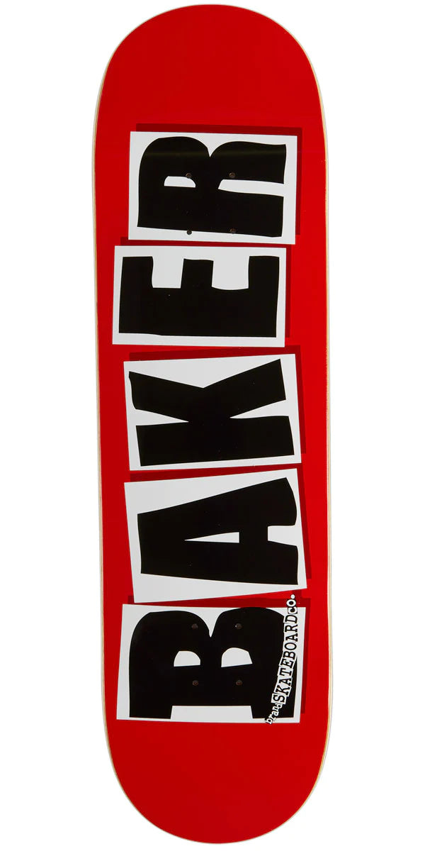 Baker Brand Logo (Black) Deck - 8.75