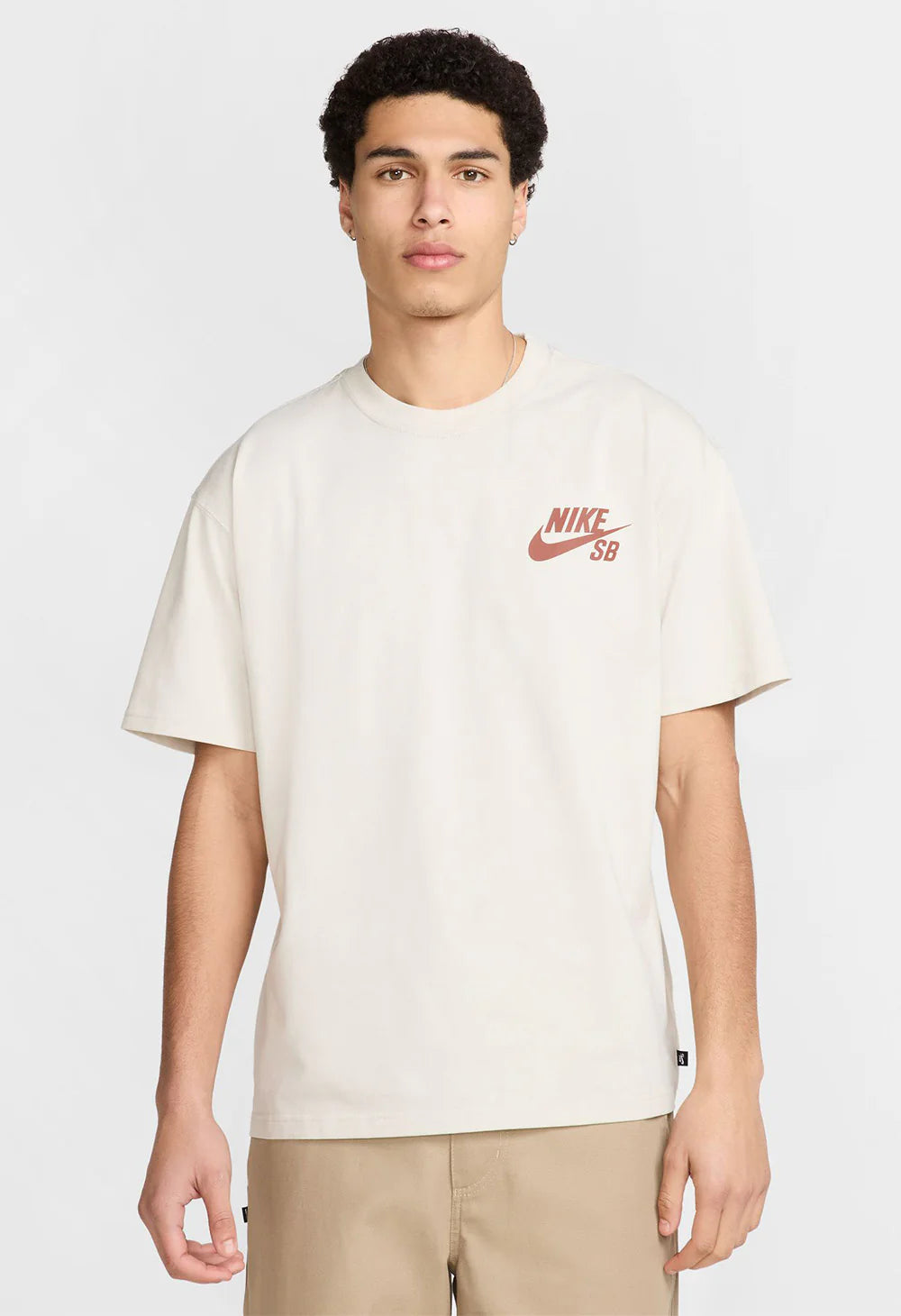 Nike SB Logo T-Shirt - Light Bone