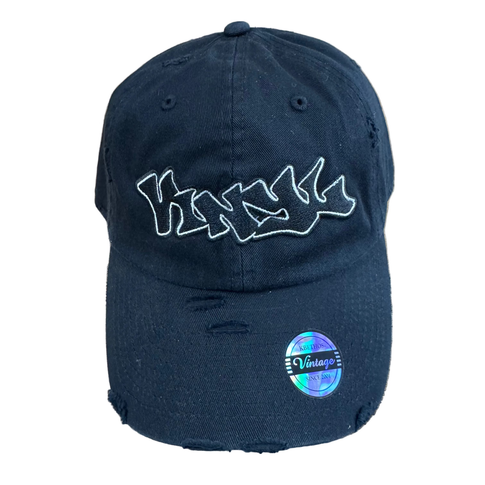 Vinyl "GRAFFITI" HAT DISTRESSED