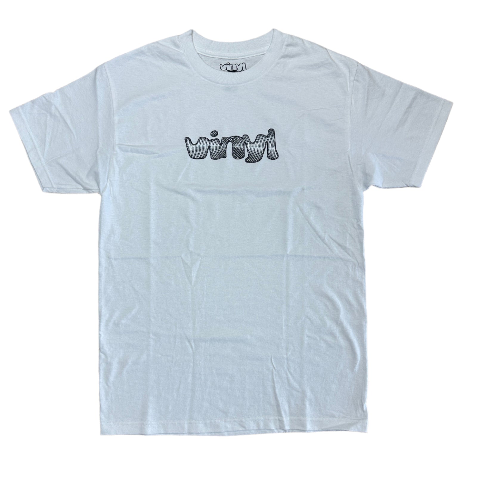 Vinyl Skateboards Spiral Logo Tee - (White)