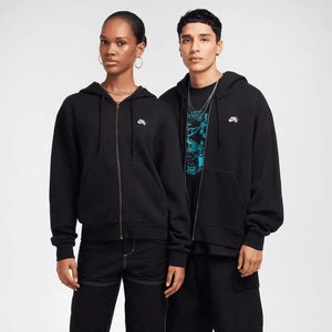 Nike SB Full-Zip Fleece Hoodie - Black