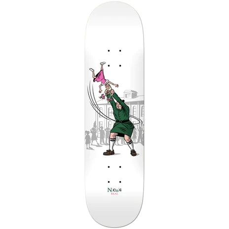 Real Nicole Hammerhead Throw Deck - 8.28