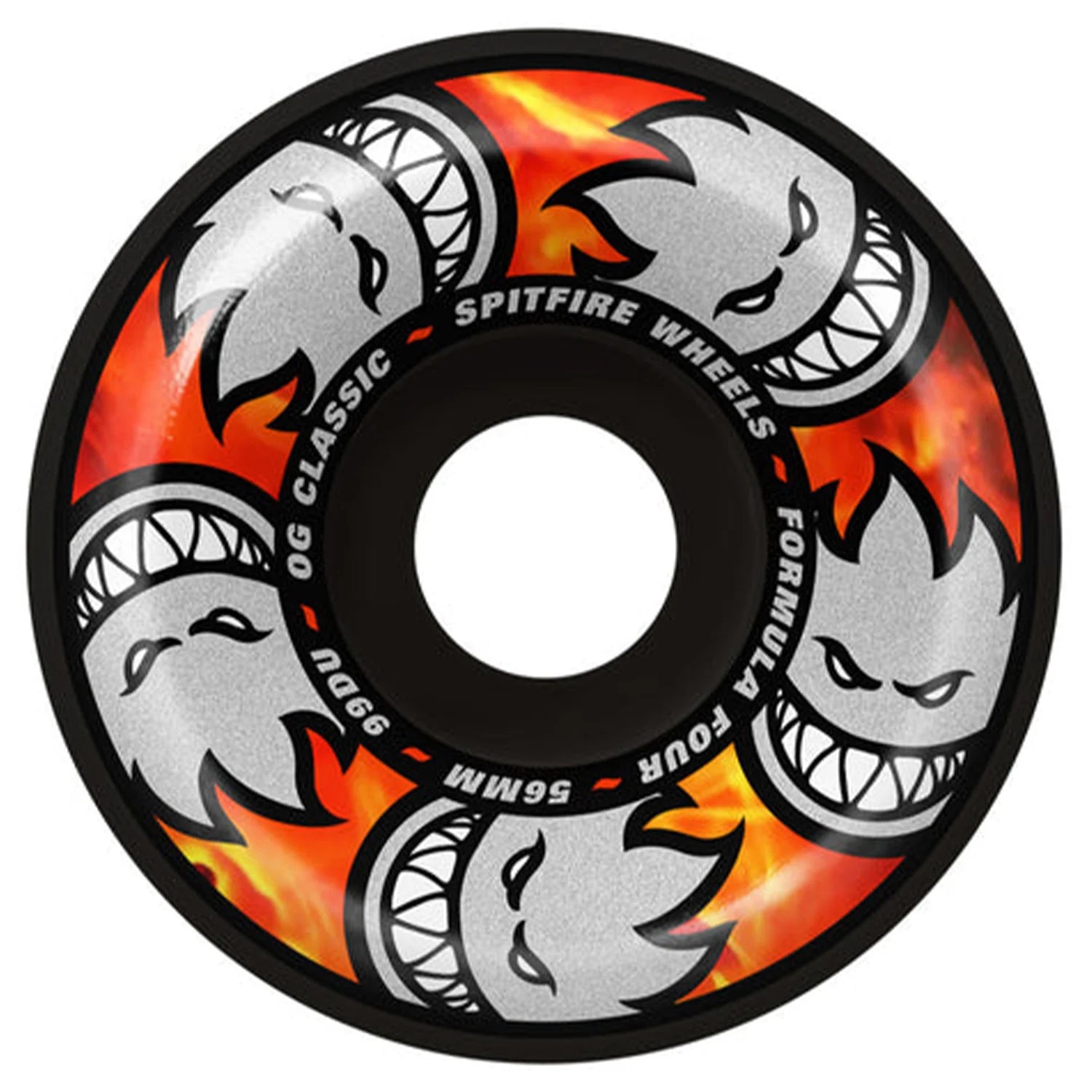 Spitfire F4 99D Multiball OG Classic Black - (56mm)