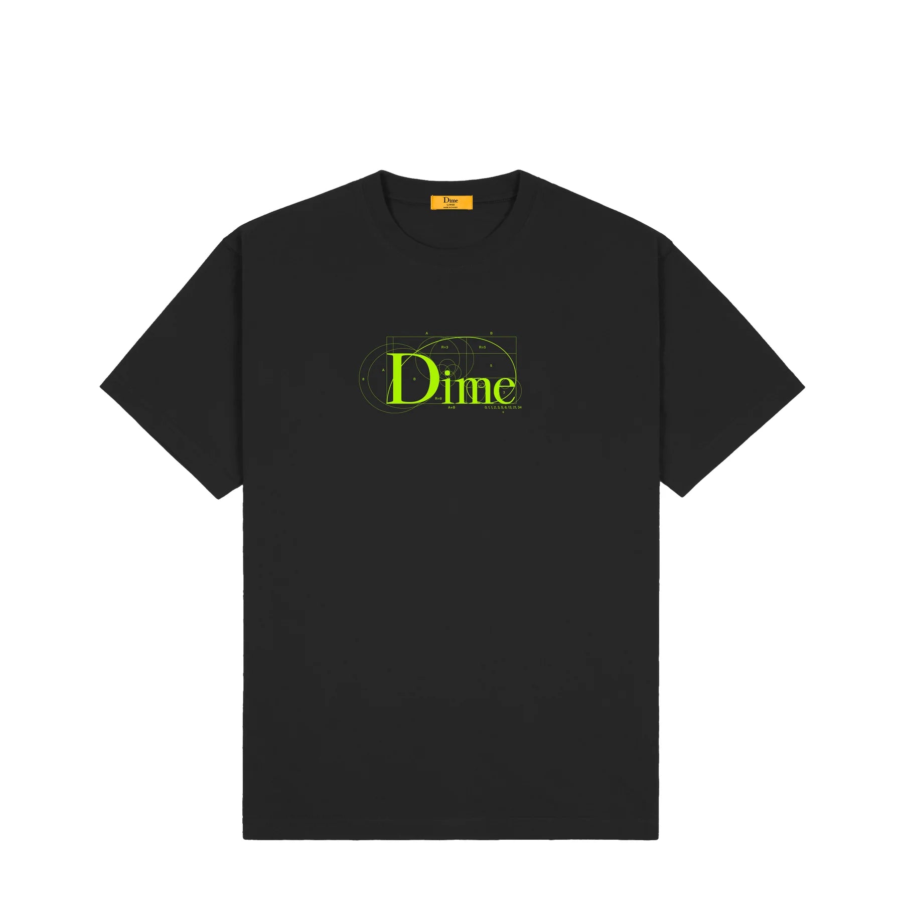 Dime Classic Ratio Tee - Black