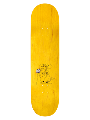 Violet Troy Gipson Inset Deck Orange - (8.38)