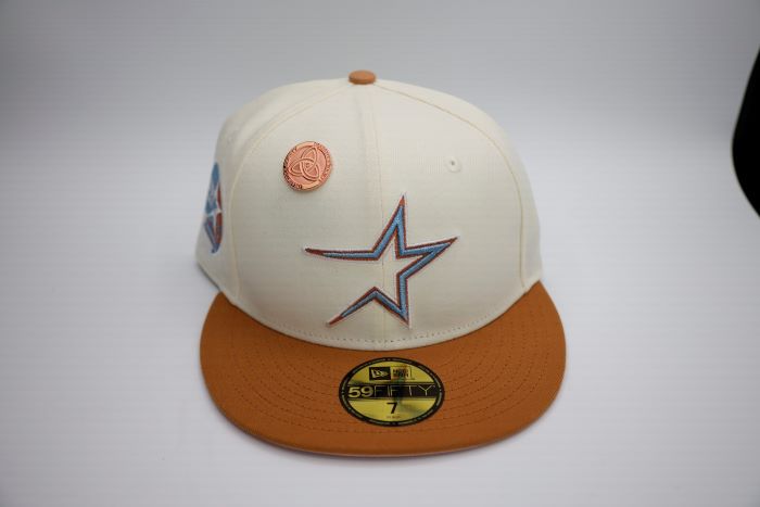 New Era Houston Astros 35 Great Years 59Fifty Fitted - (Chrome / Light Bronze)