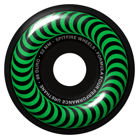 Spitfire Formula Four Wheels - 99D Classic Black (52mm)