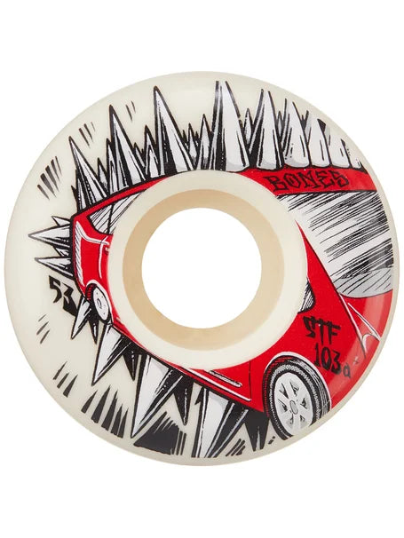 Bones wheels STF JUDAS PRIUS - 53mm V2 Locks 103A 4pk White