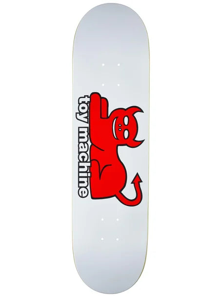 Toy Machine Devil Cat Deck White - 8.75
