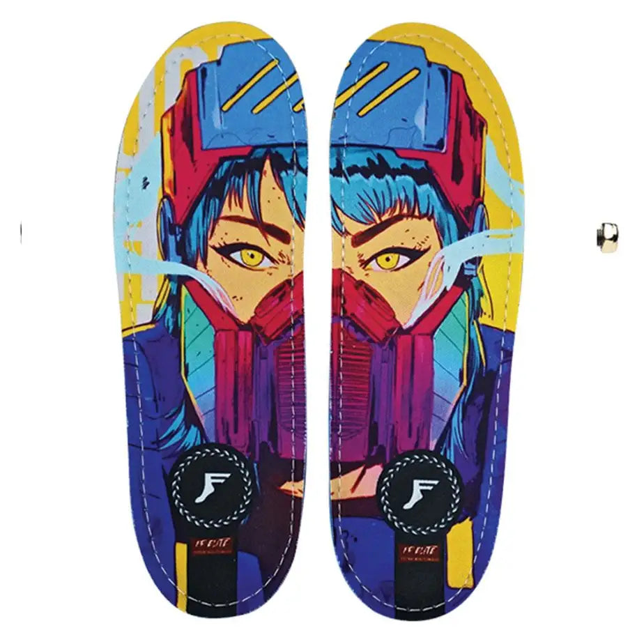 Footprint Insoles Gamechangers Orthotics - Kato Cyber Girl