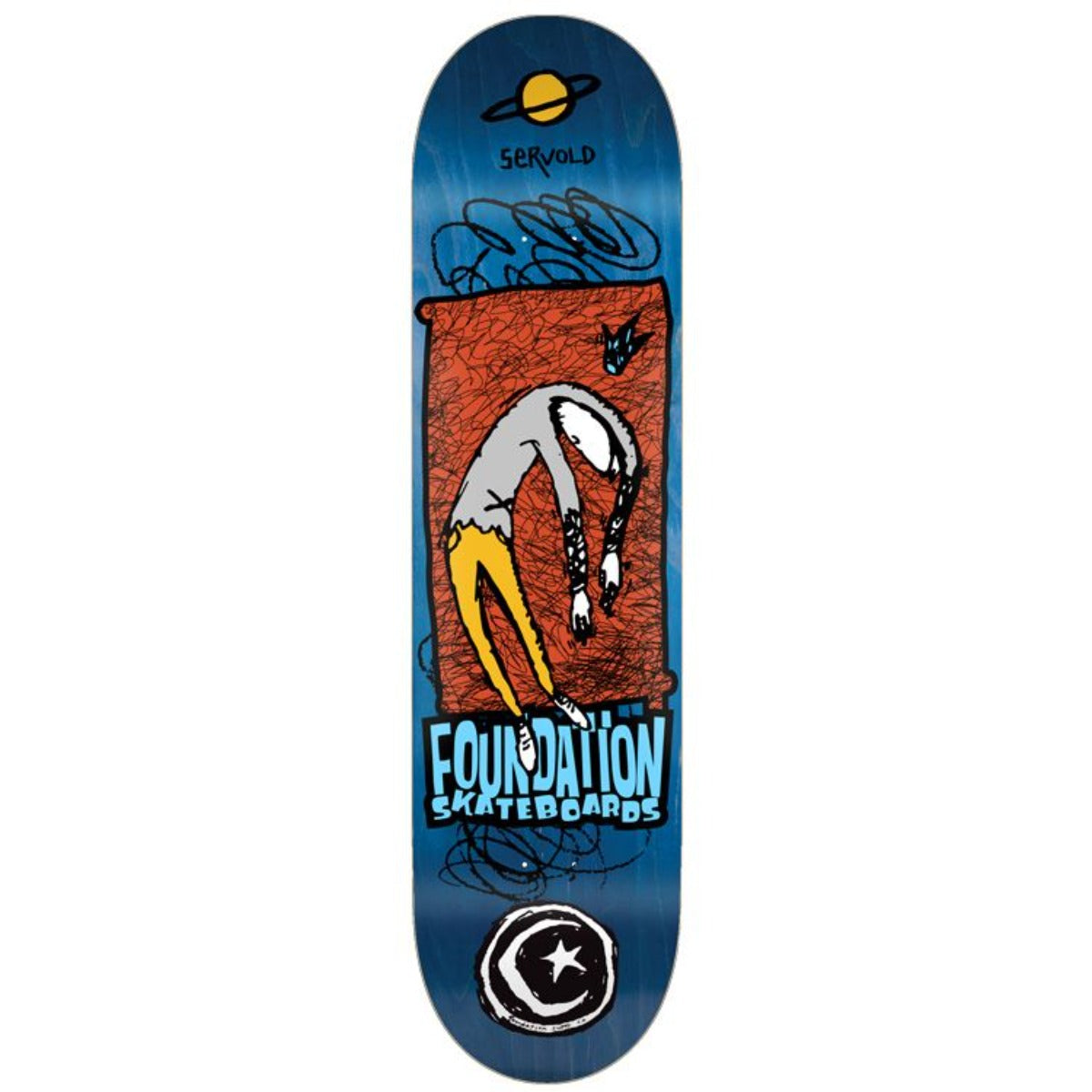 Foundation Dakota Servold Planet Saturn Deck (8.0)