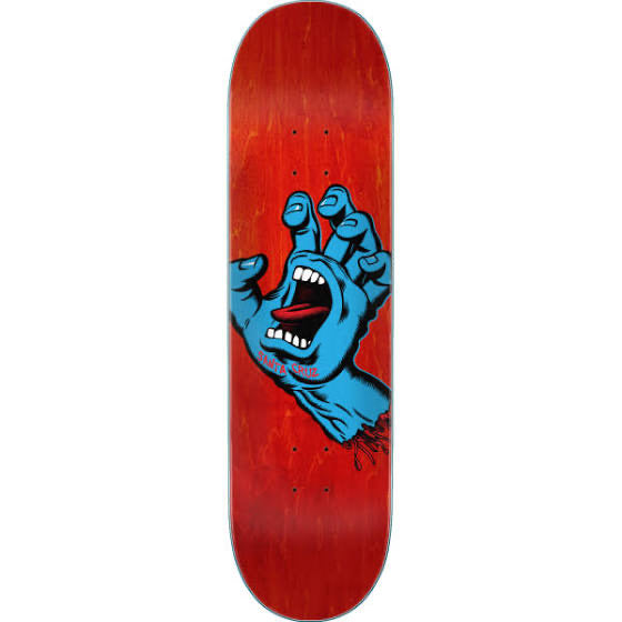 Santa Cruz Screaming Hand Deck- 8.0